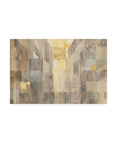 Albena Hristova The Gold Square Crop Canvas Art - 27" x 33.5"
