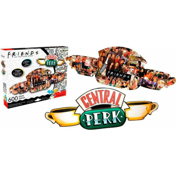 FRIENDS Central Perk Collage 600 Piece Puzzle