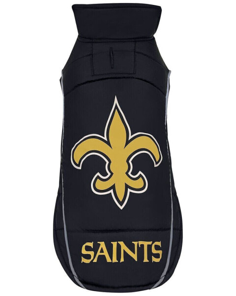 Nfl Saints Puffer Vest Small