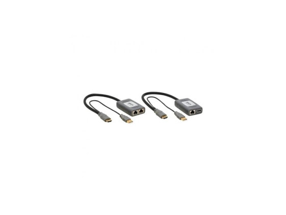 Tripp Lite 1-Port HDMI over Cat6 Extender Kit, Pigtail Transmitter/Receiver, 4K
