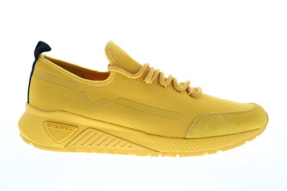 Diesel S-Kby Stripe Y01781-P1753-T3040 Mens Yellow Lifestyle Sneakers Shoes 11