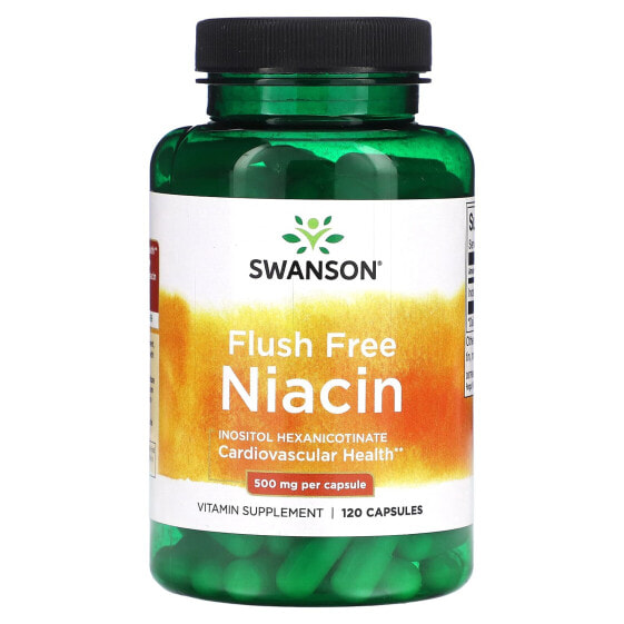 Flush Free Niacin, 500 mg, 120 Capsules