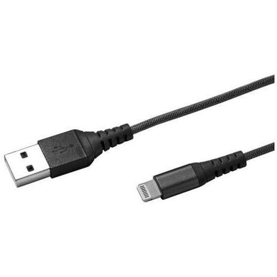 Кабель USB—Lightning Celly USBLIGHTNYL25BK Чёрный 25 cm