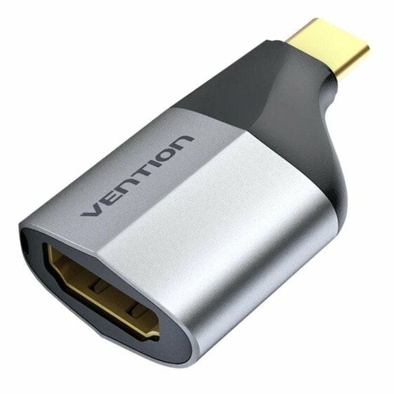 Адаптер HDMI-USB C Vention TCAH0 Black/Gray 1 шт 3840 x 2160 px