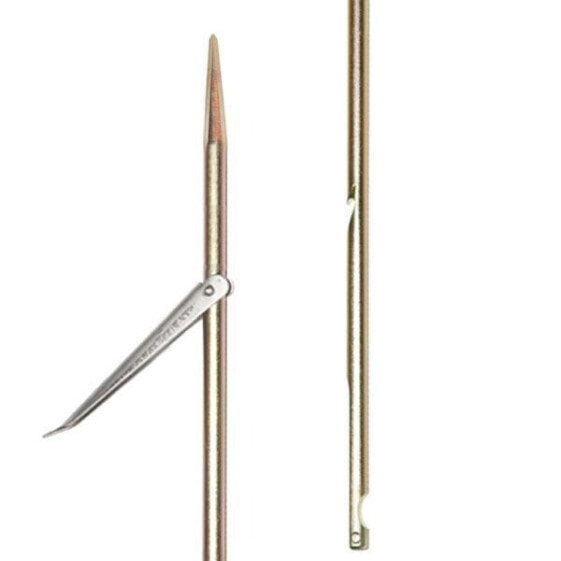 PICASSO Gold Spring Steel Tricuspid Round Notch Spear 7.5 mm Pole