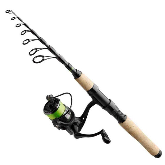 Удилище с катушкой Kinetic Beaster CT Telescopic Spinning Combo