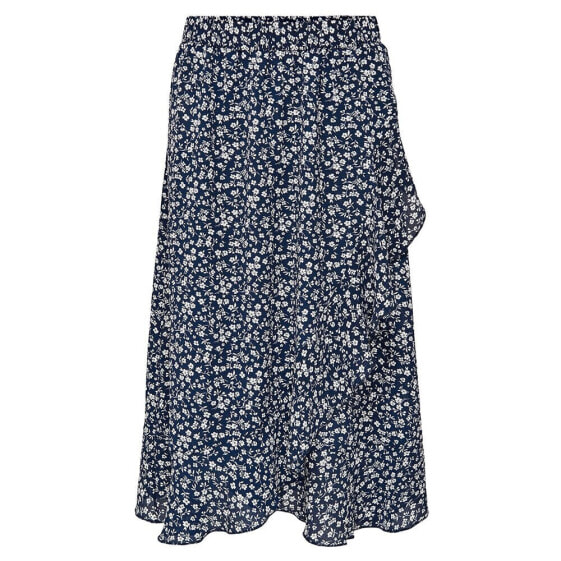 ONLY Carly Flounce Long Skirt
