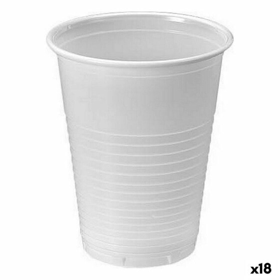 Набор многоразовых чашек Algon Белый 50 Предметы 200 мл (18 штук)