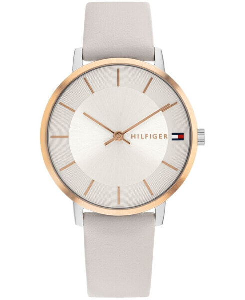 Women's Two Hand Blush Leather Watch 34mm