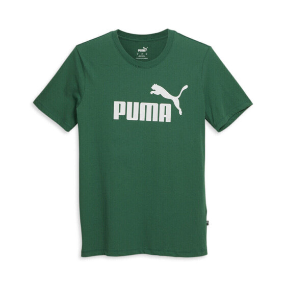 Puma Essentials Logo Crew Neck Short Sleeve T-Shirt Mens Size L Casual Tops 678
