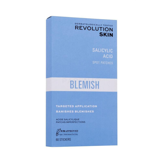 Revolution Skincare Blemish Salicylic Acid Spot Patches 60 St. lokale hautpflege für Frauen