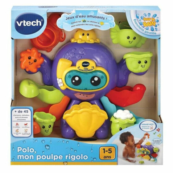 Водная игрушка Vtech Baby Polo, Моя забавная осьминог в подводном исполнении