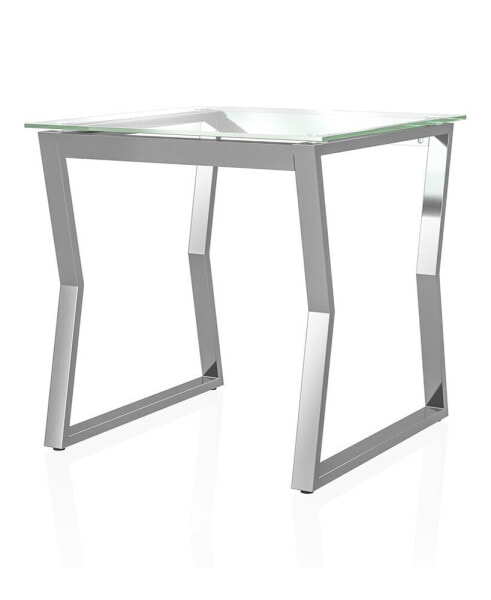 Meiland Glass Top End Table