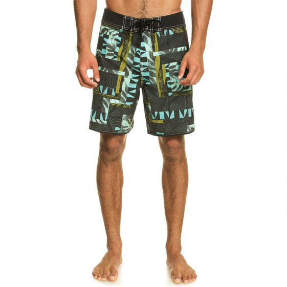 QUIKSILVER Blank Canvas Scallop 18 Swimming Shorts