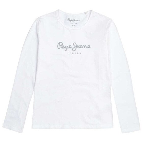 PEPE JEANS Hana Glitter long sleeve T-shirt