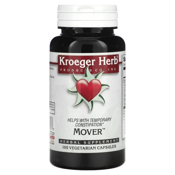 Kroeger Herb Co, Mover, 100 вегетарианских капсул