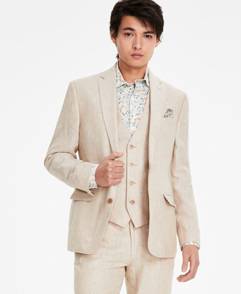 Men's Slim-Fit Linen Suit Jackets, Created for Macy's