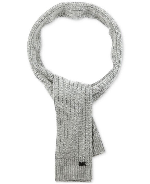 Men's Racked Ribbed Scarf