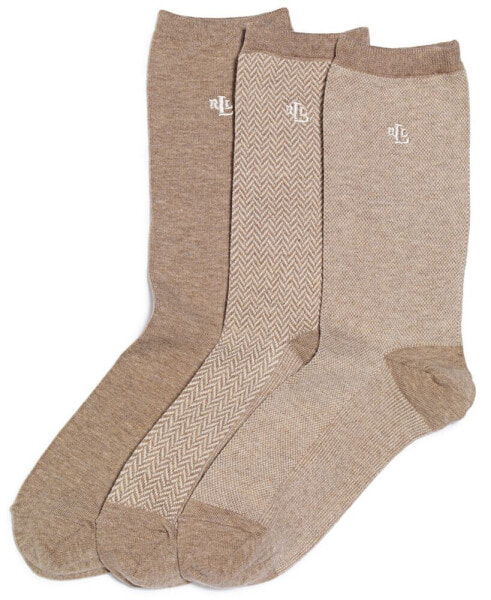 Women's Tweed Cotton Trouser 3 Pack Socks