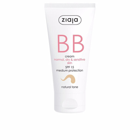 BB крем Ziaja для нормальной, сухой и чувствительной кожи SPF15 natural 5