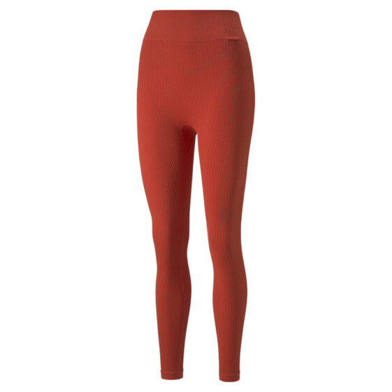 Puma Infuse Evoknit Leggings Womens Red Athletic Casual 53342033
