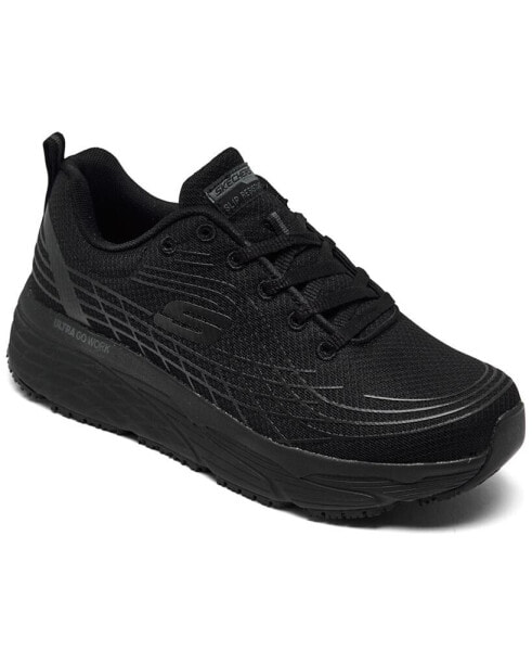 Women's Relaxed Fit Max Cushioning Elite Slip-Resistant Work Sneakers from Finish Line