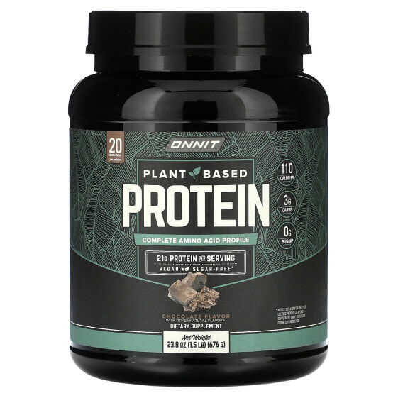 Plant Based Protein, Chocolate, 1.5 lb (676 g)