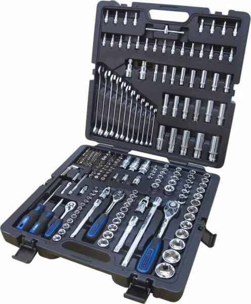 Zestaw narzędzi KS Tools KS Tools 1/4 +3/8 +1/2 216 pcs CHROMEplus Socket Set