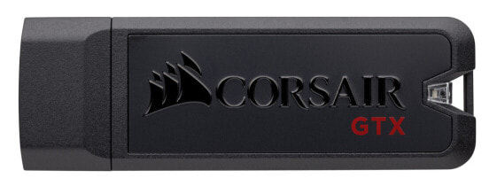Флеш-накопитель USB Corsair Flash Voyager GTX - 512 ГБ - USB Type-A - 3.2 Gen 1 (3.1 Gen 1) - 440 Мб/с - с крышкой - черный