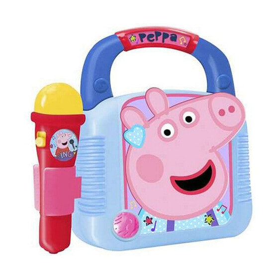 Музыкальная Игрушка Peppa Pig Микрофон 22 x 23 x 7 cm MP3