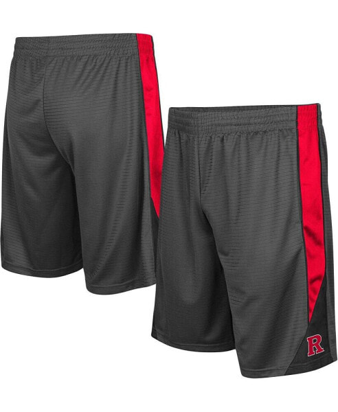 Men's Charcoal Rutgers Scarlet Knights Turnover Shorts