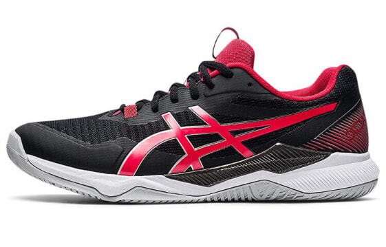 Asics Gel-Tactic 减震防滑耐磨 低帮 跑步鞋 男款 黑红 / Кроссовки Asics Gel-Tactic 1071A065-002