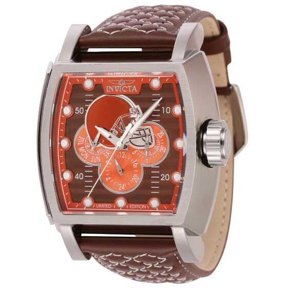 Часы Invicta NFL Cleveland Browns - 48mm White Brown