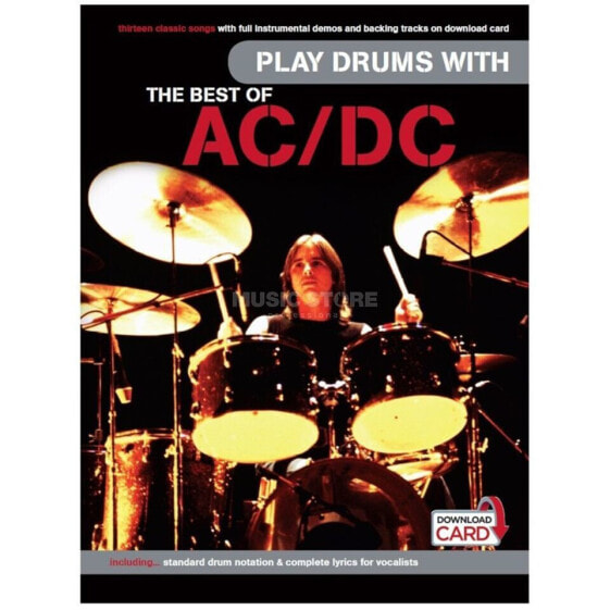 Wise Publications Play Drums With: AC/DC incl. Download Card