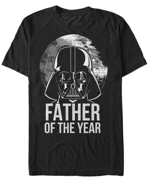 Star Wars Men's Classic Darth Vader Father of The Year Short Sleeve T-Shirt