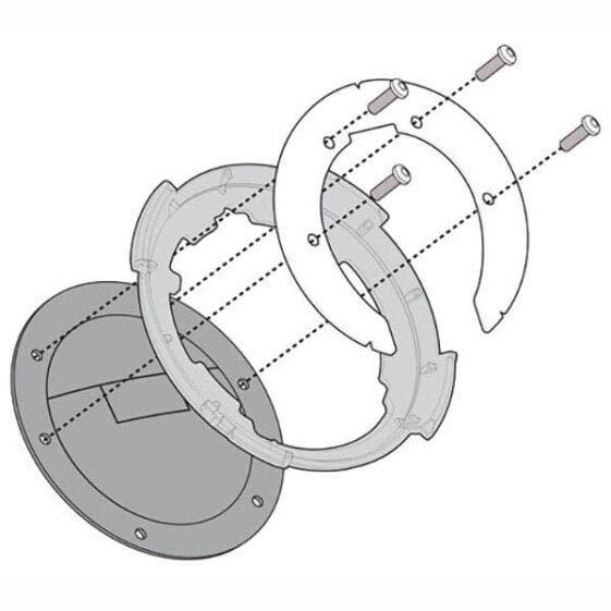 GIVI Honda CB 500 F/X&CB 650 F&CBR 650 F&VFR 800 F&Crosstourer 1200/DCT fuel tank ring