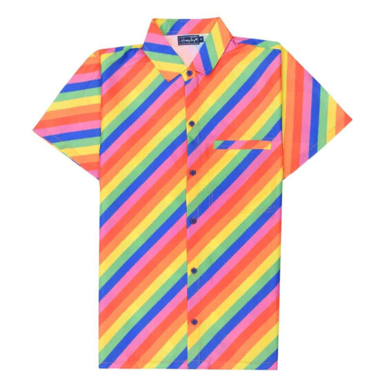 HAPPY BAY The pride collection hawaiian shirt