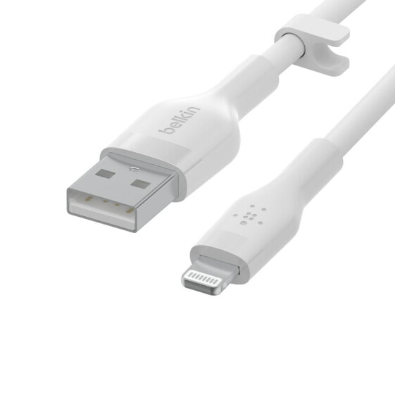 Belkin Flex USB-A auf Lightning Kabel"Weiß USB-A auf Lightning 3m