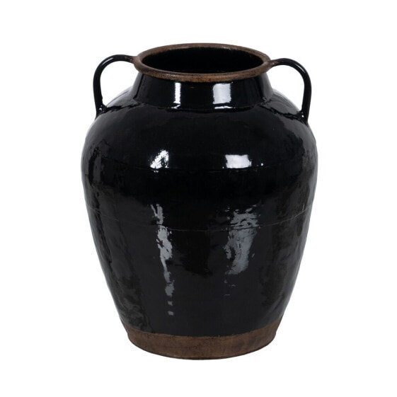 Vase Black Iron 23 x 23 x 28,5 cm