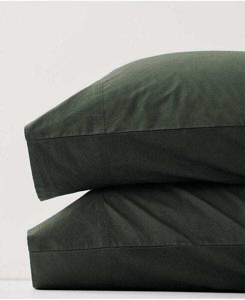 Cotton Cool-Air Percale Pillowcase 2-Pack - King