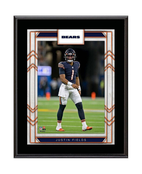 Justin Fields Chicago Bears 10.5" x 13" Sublimated Player Plaque