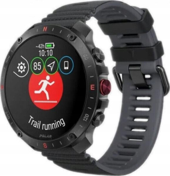 Smartwatch Polar Polar Grit X2 Pro czarno-czarny S-L