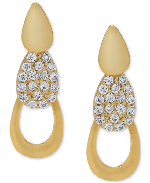 Серьги Macy's White Sapphire Pear