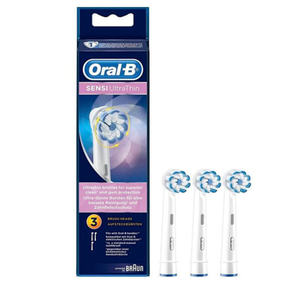 Сменные щетки для электрической зубной щетки Oral-B Ultra Sensitive Белый