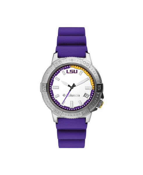 Men's Peak Patrol LSU Silicone Strap Watch 45mm