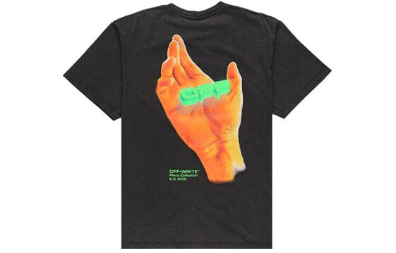 Футболка OFF-WHITE Hand Logo Slim T-Shirt T OMAA027R201850131088