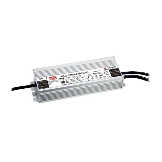 Meanwell MEAN WELL HLG-320H-12AB - 320 W - IP65 - 110 - 230 V - 22 A - 12 V - 90 mm