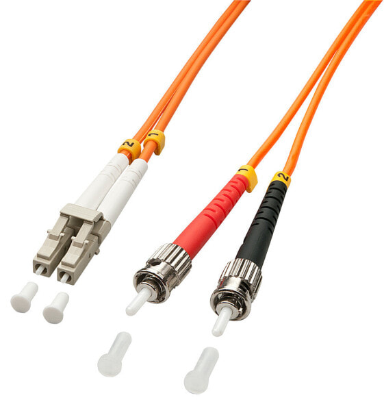 Lindy Fibre Optic Cable LC / ST 1m - 1 m - OM2 - LC - ST