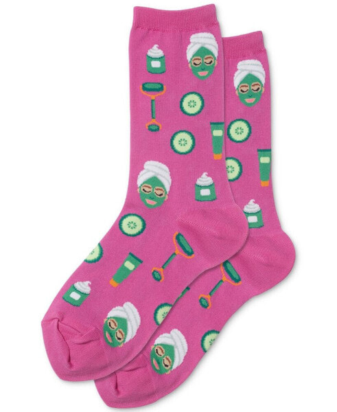 Women's Spa Facial Crew Socks