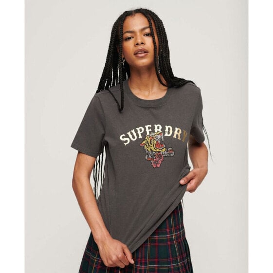 SUPERDRY Custom Embellshed short sleeve T-shirt